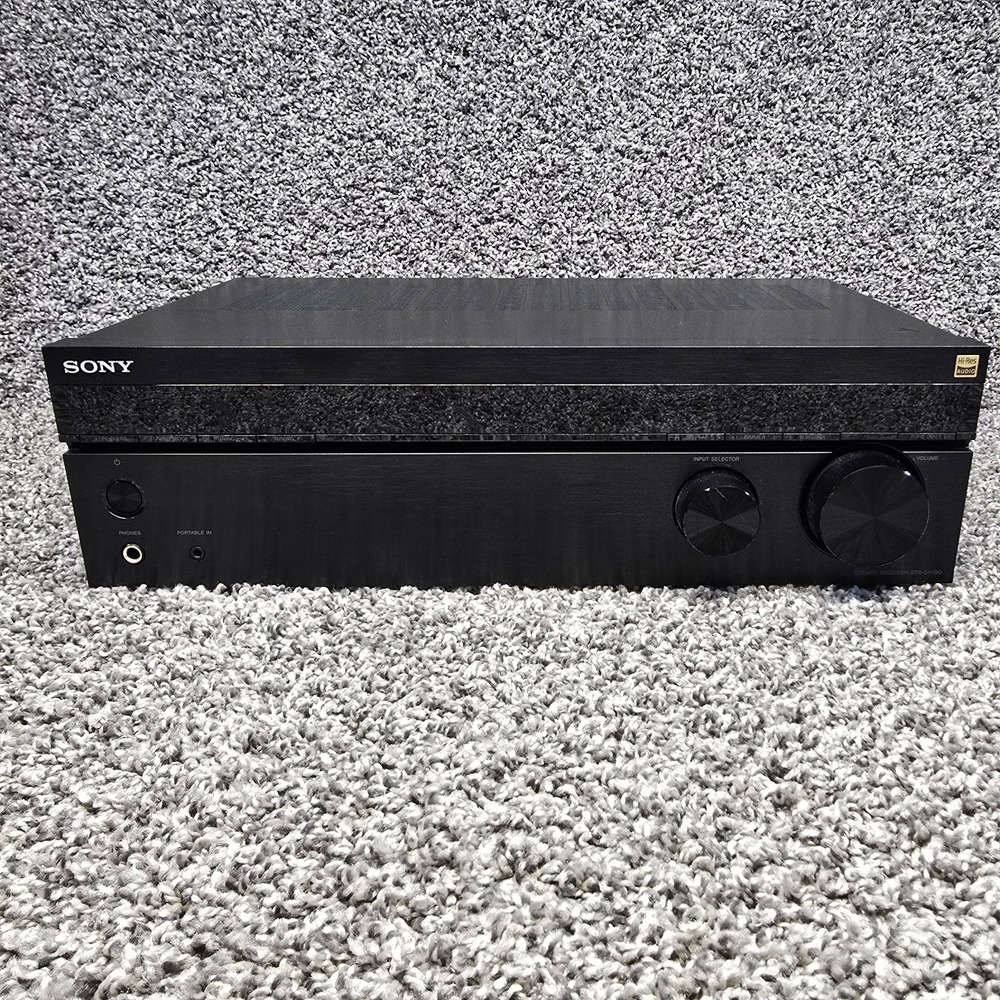 Sony STR-DH190 2-Ch Stereo Receiver Bluetooth Phono Tested No Remote